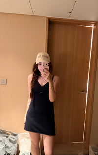 Korean APM Collection V Neck Navy Ops (Instock)