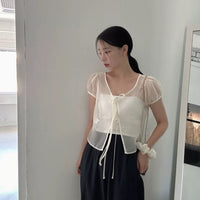 Korean APM collection White Shirt (Instock)