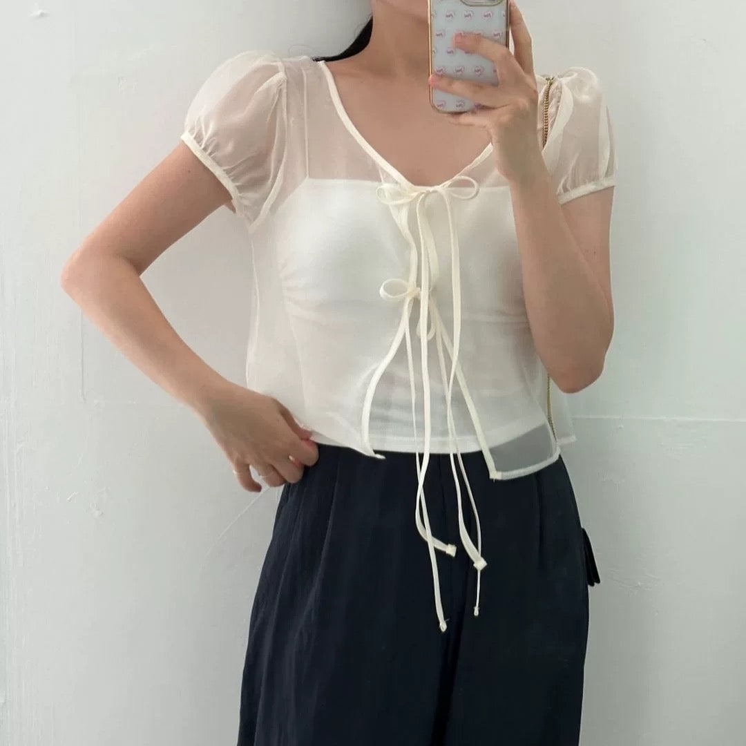 Korean APM collection White Shirt (Instock)