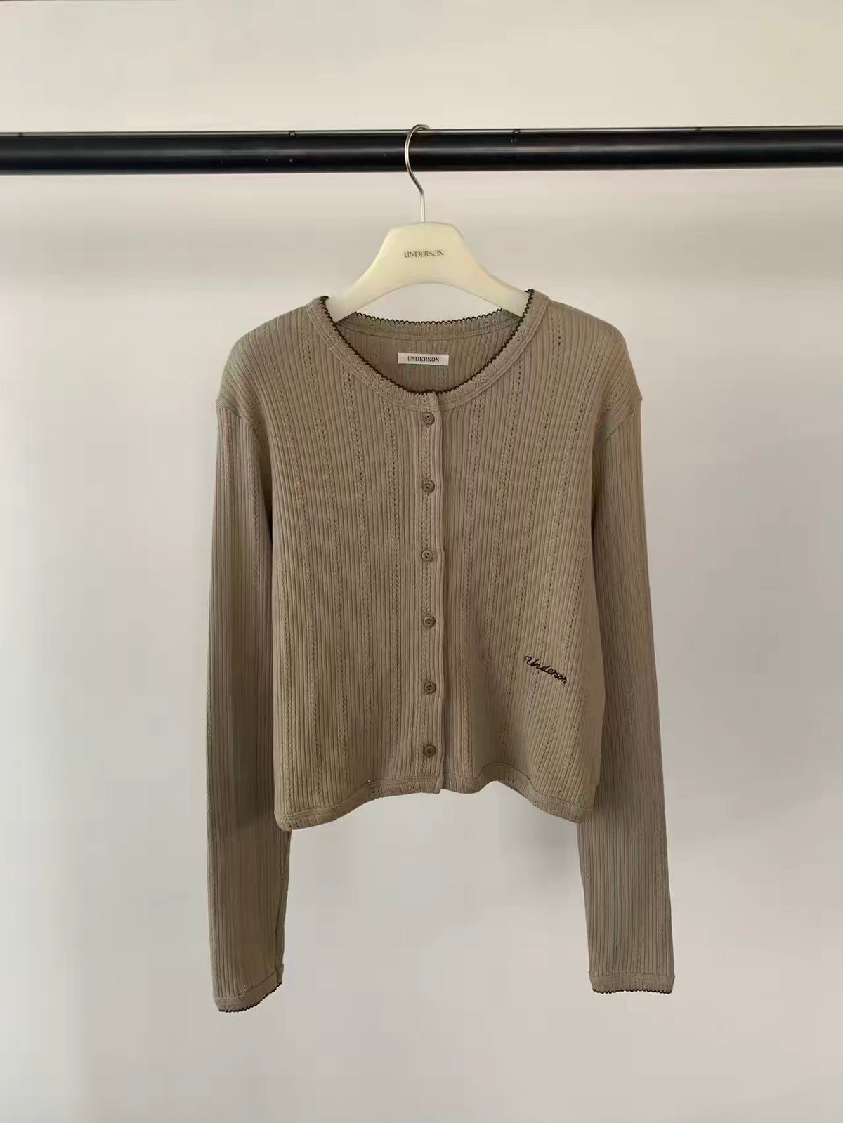 Korean APM Collection Awesome Cotton Ribbed Cardigan (Instock)