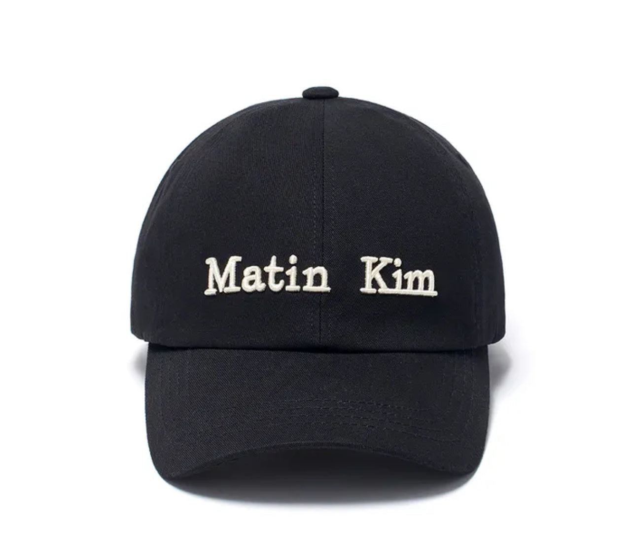 MATIN KIM CLASSICLOGO  BALL CAP BLACK (Instock)