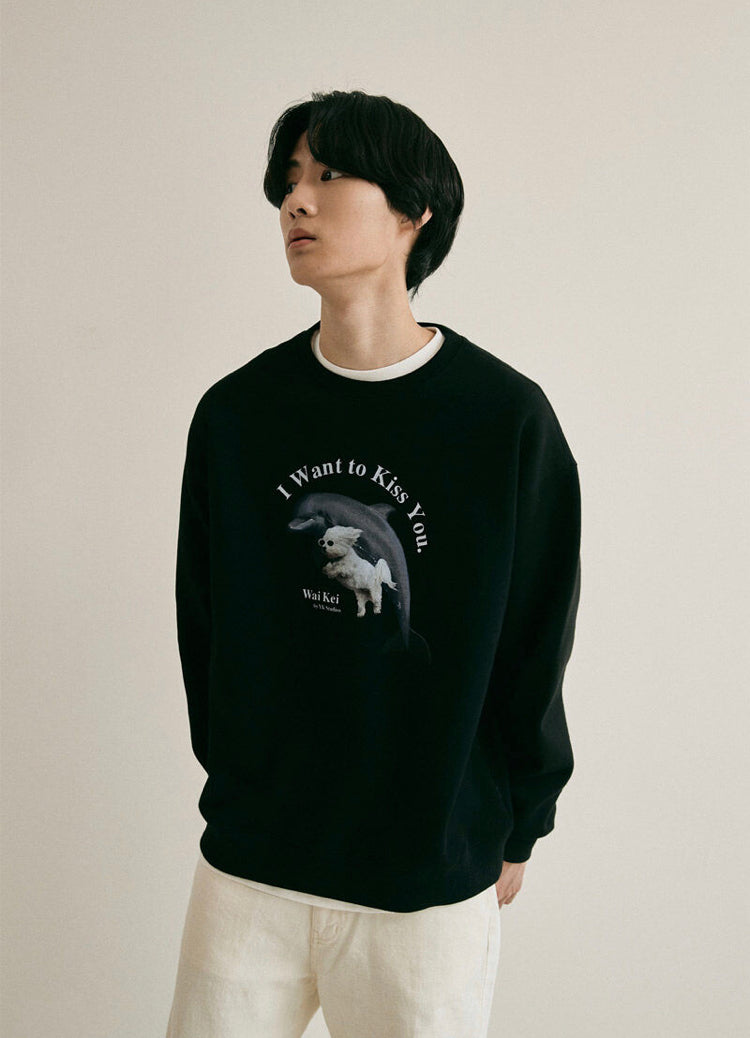 Waikei Dophne Sweatshirt_Black(Preorder)