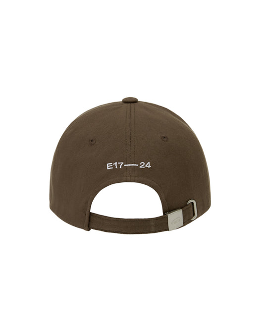 EMIS BEIGE TRIMMING BALL CAP-BROWN(Preorder)