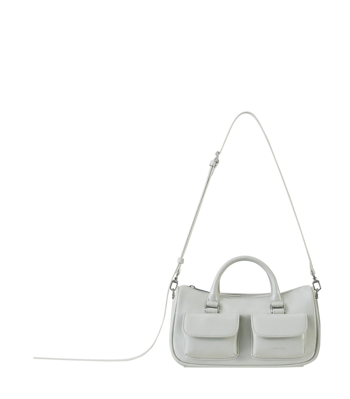 Stand Oil Chubby Half Bag / Pearl Gray(Instock)