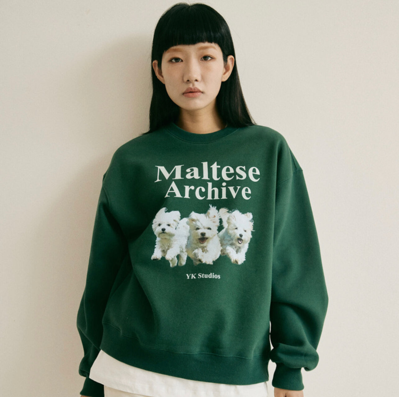 Waikei Maltese Archive Sweatshirt_Green(Preorder)