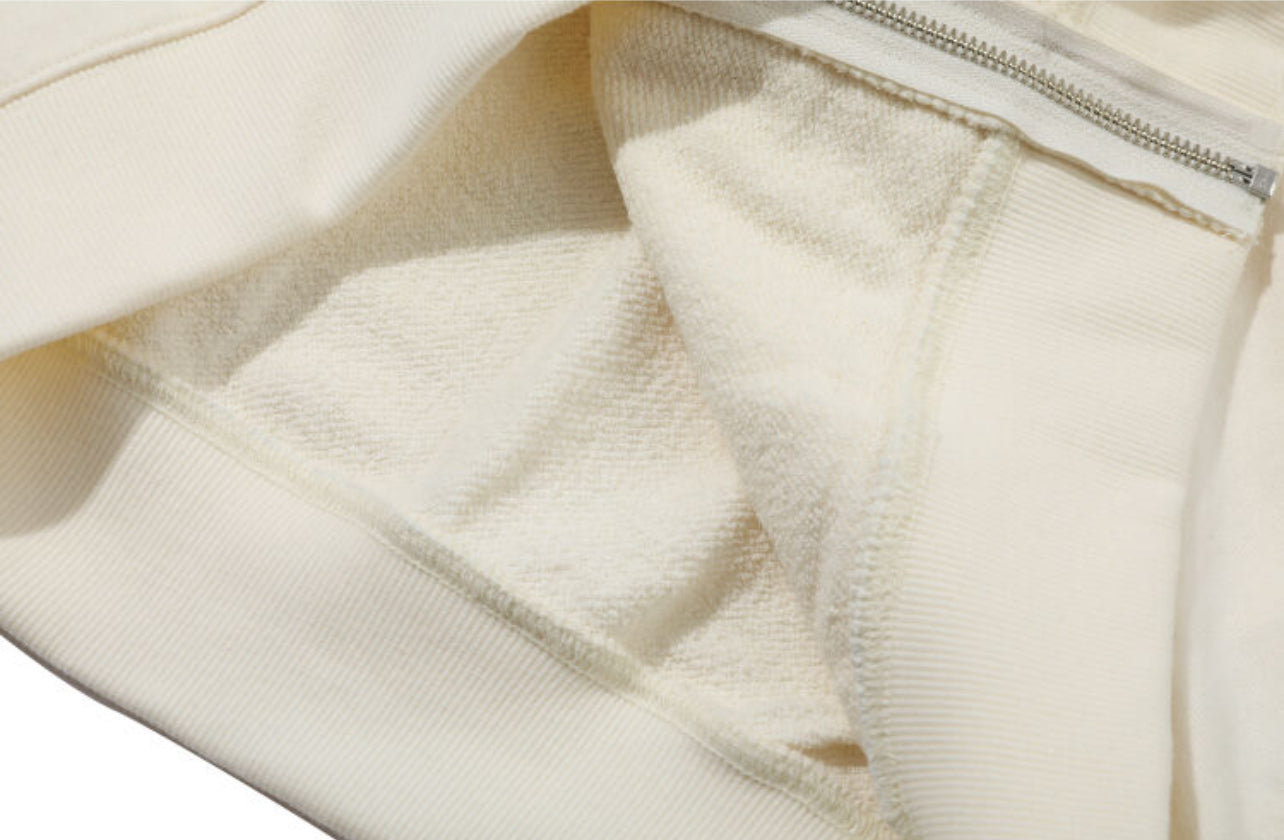 Korean Collection About Love Cat Zip Up Oversize Hoodie (Preorder)