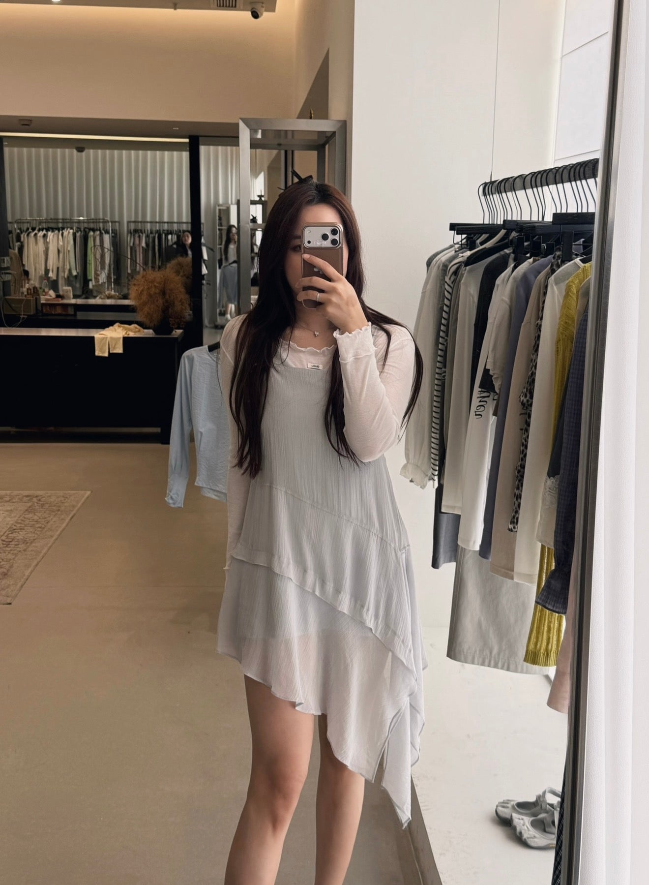 Kelly Designs Layer White Top & Ops（Instock)
