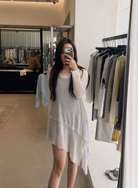 Kelly Designs Layer White Top & Ops（Instock)