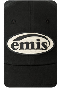 EMIS RUBBER PATCH BALL CAP-BLACK (Preorder)