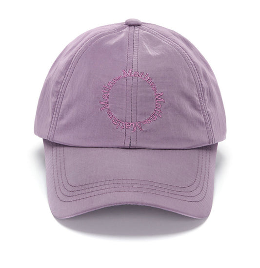 Matin Kim Crisp Logo Ball Cap Purple(Preorder)