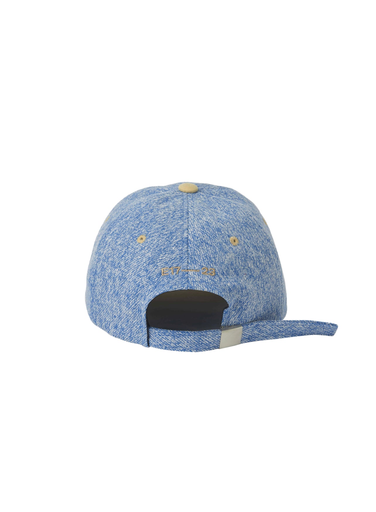 EMIS NEW LOGO DENIM BALL CAP-LIGHT BLUE DENIM/BEIGE(Preorder)