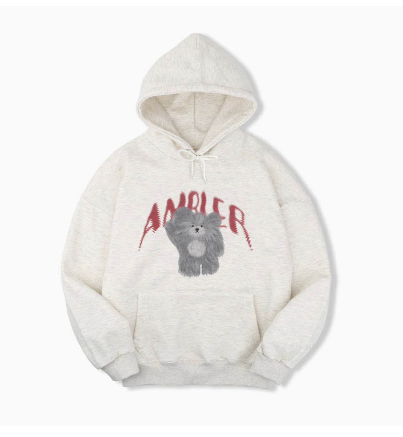 Ambler Furry doll Oatmeal Hoodie(Preorder)