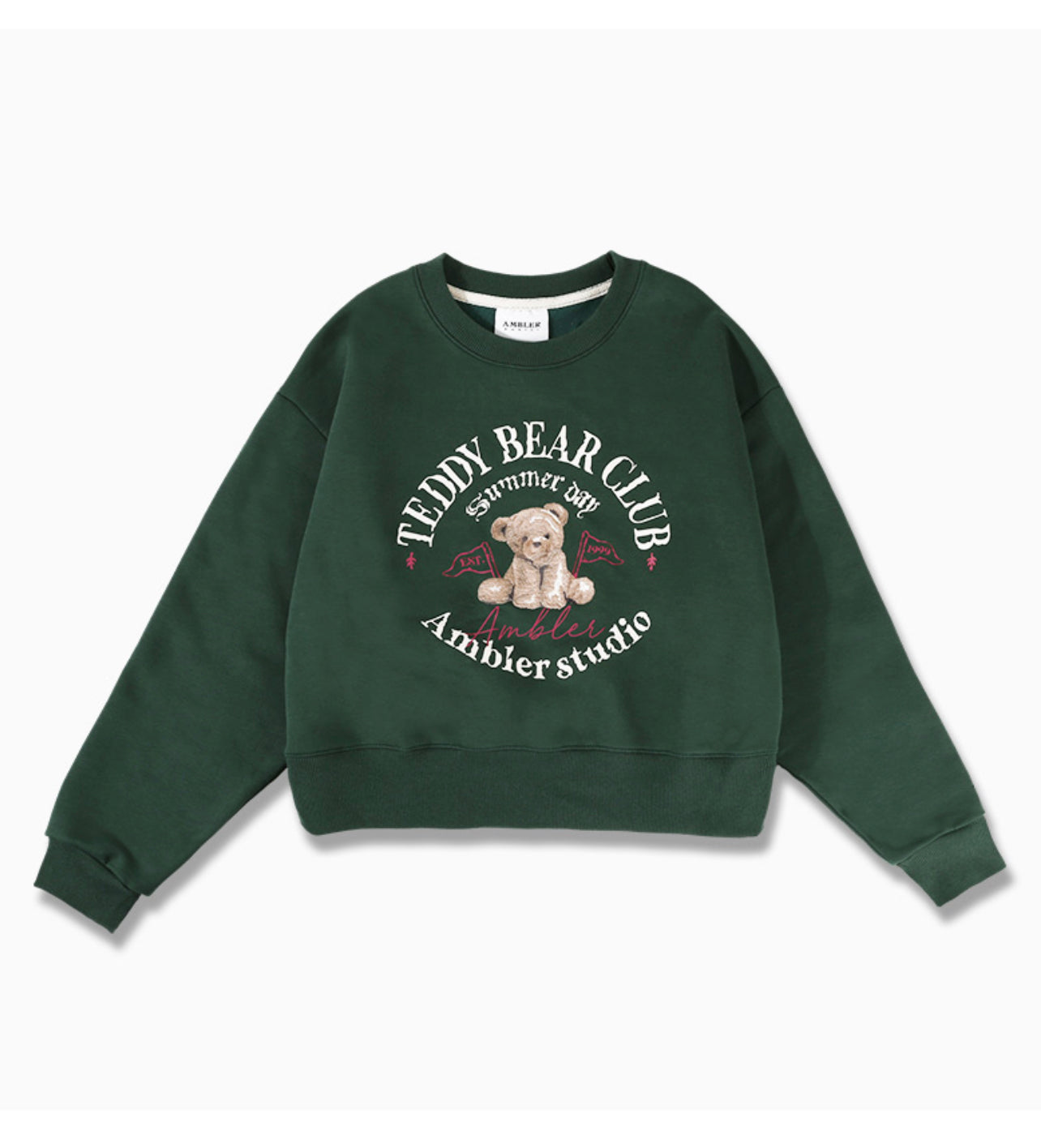 Ambler TEDDY BEAR CLUB Green Sweatshirt(Preorder)