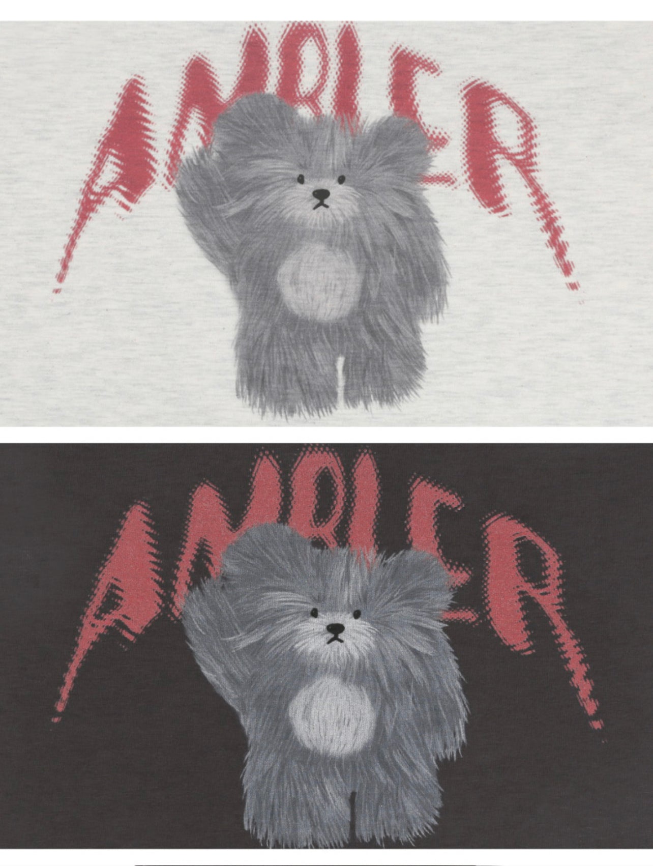 Ambler Furry doll Oatmeal Hoodie(Preorder)