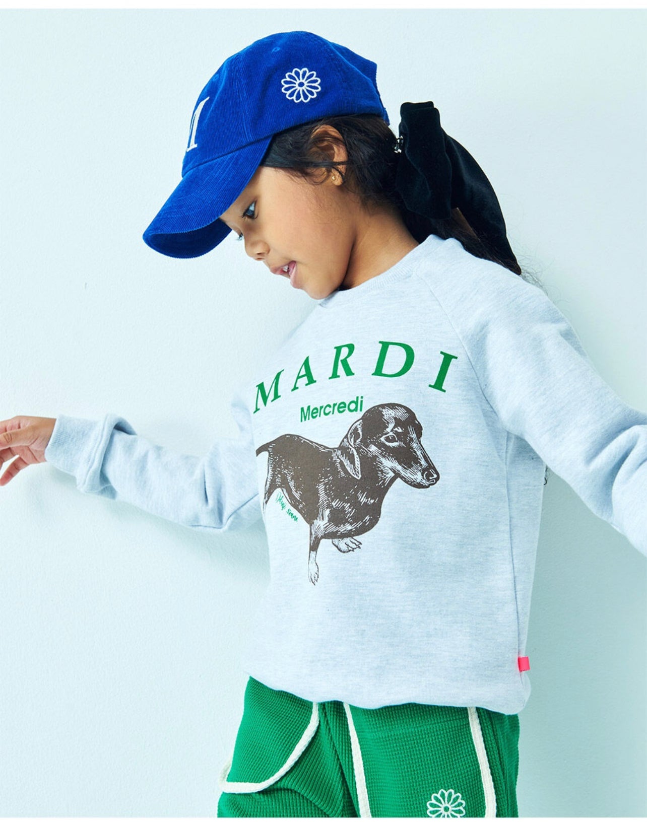 Mardi Mercredi Kids Sweatshirt DDANJI_Heather(Preorder)