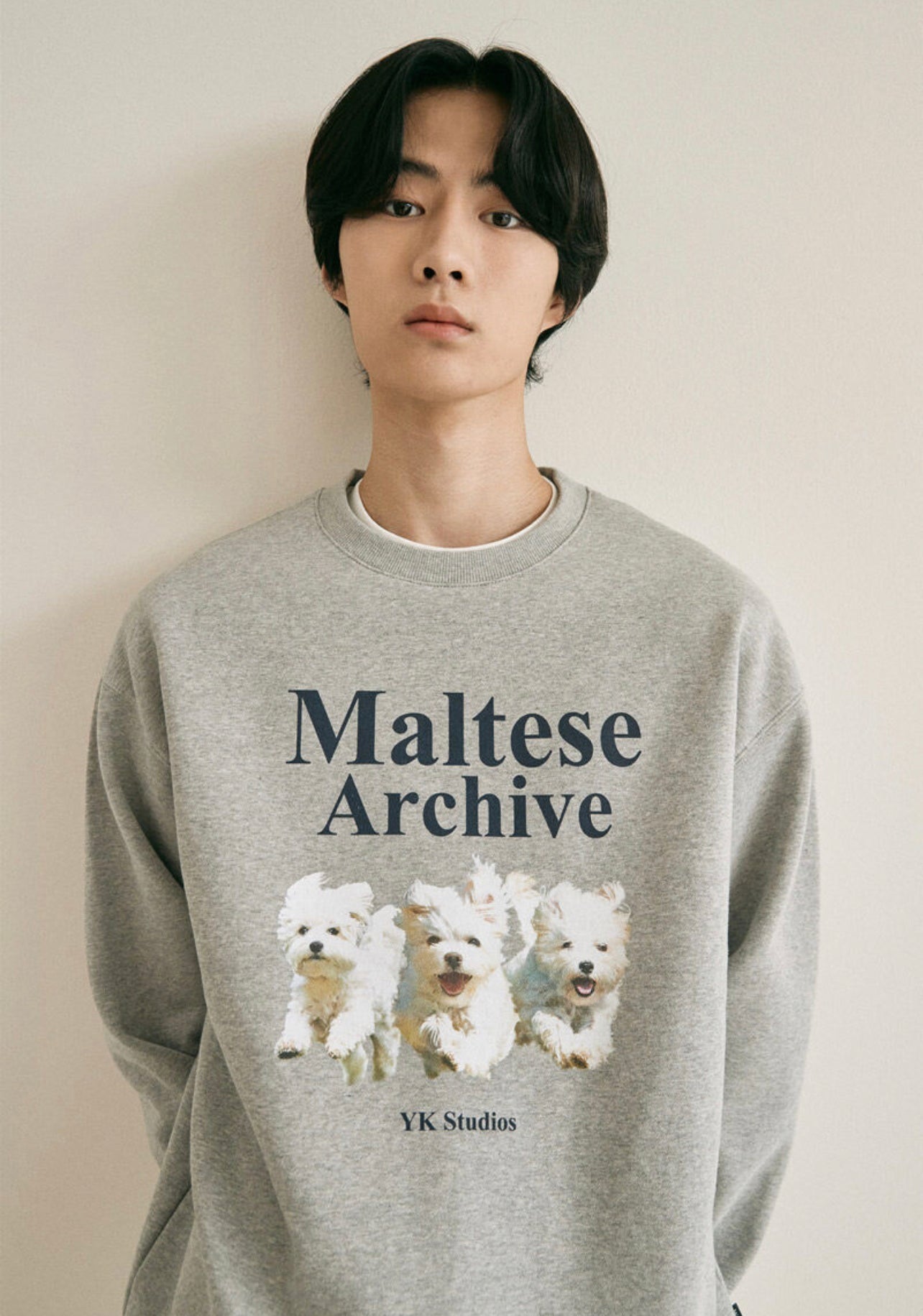 Waikei Maltese Archive Sweatshirt_Grey(Preorder)