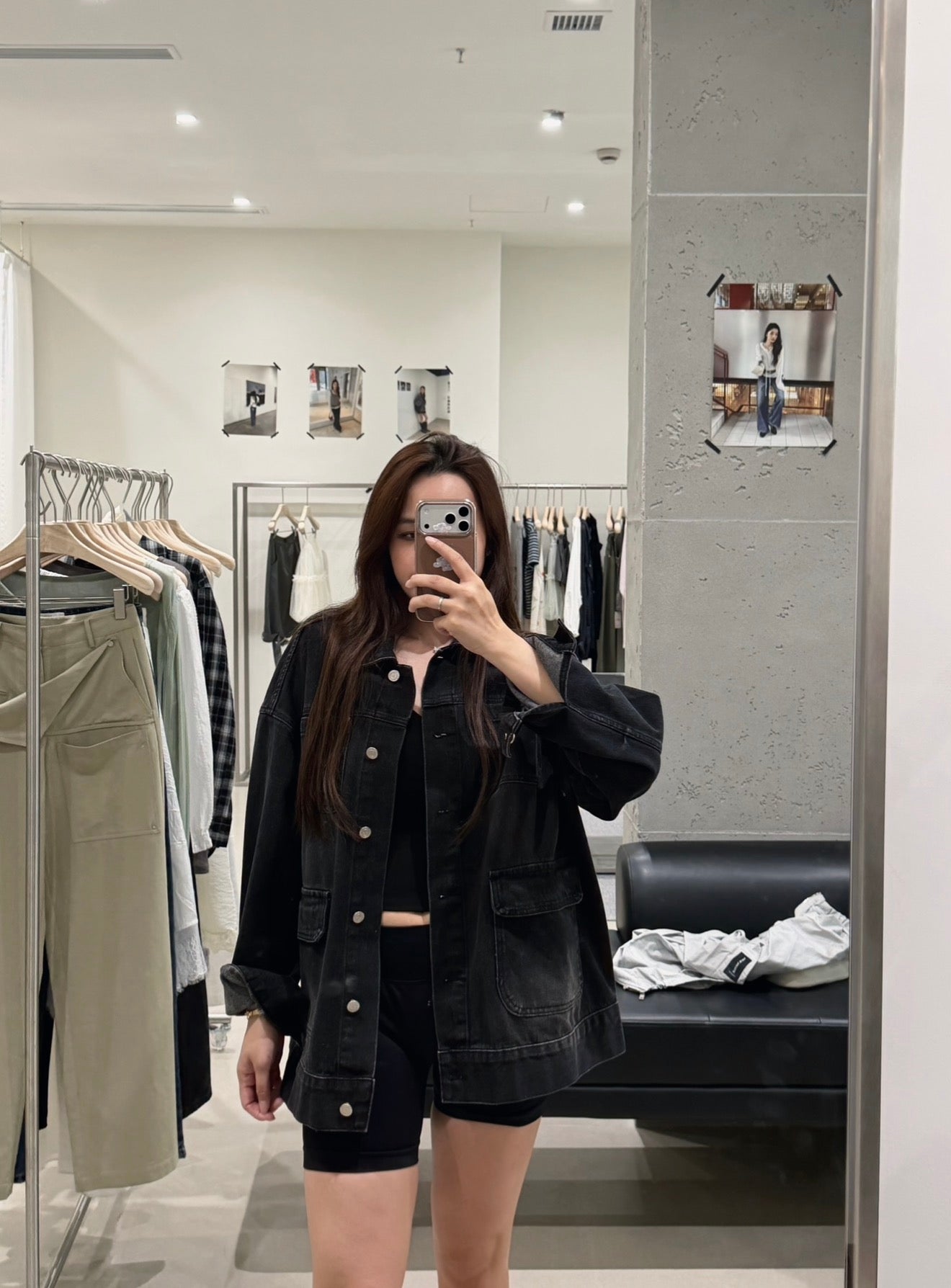 Kelly Designs Denim Oversized Jacket-2 Colors（Instock)