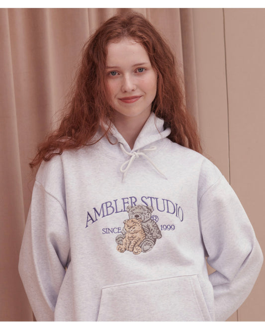 Ambler My friend Oatmeal Hoodie(Preorder)