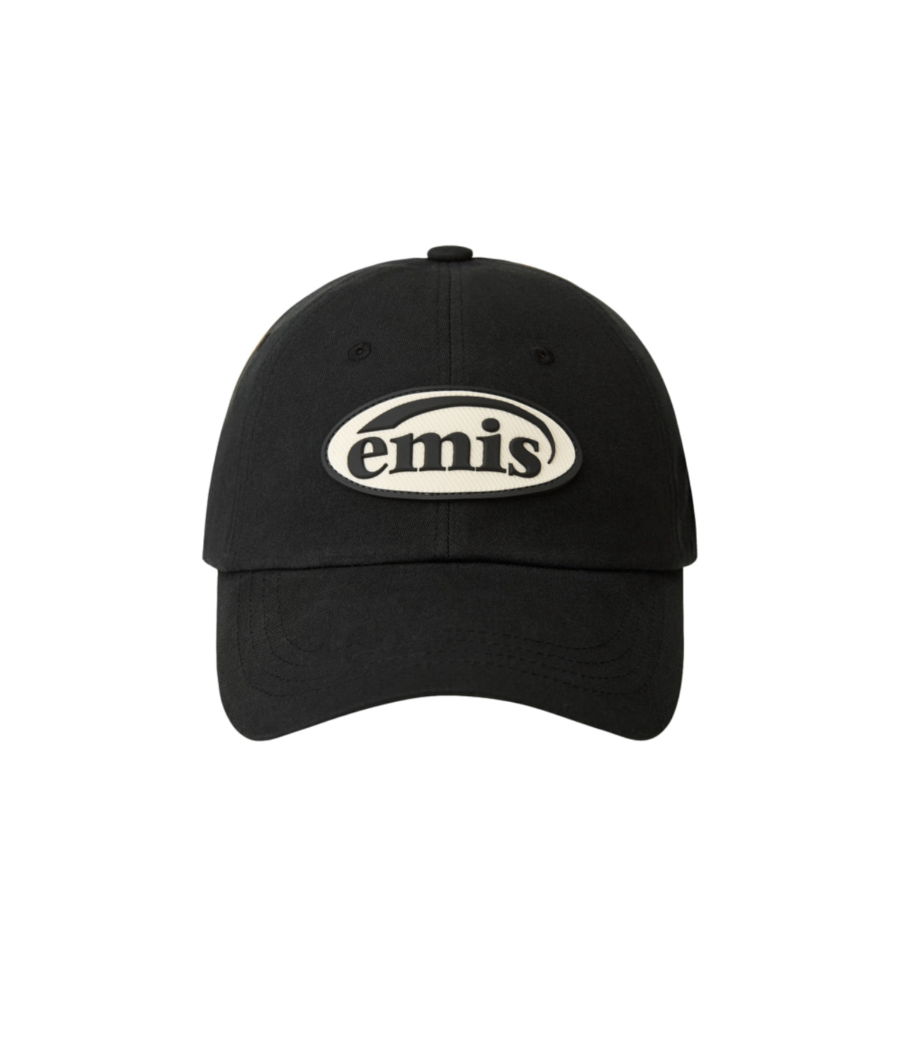 EMIS RUBBER PATCH BALL CAP-BLACK (Instock)