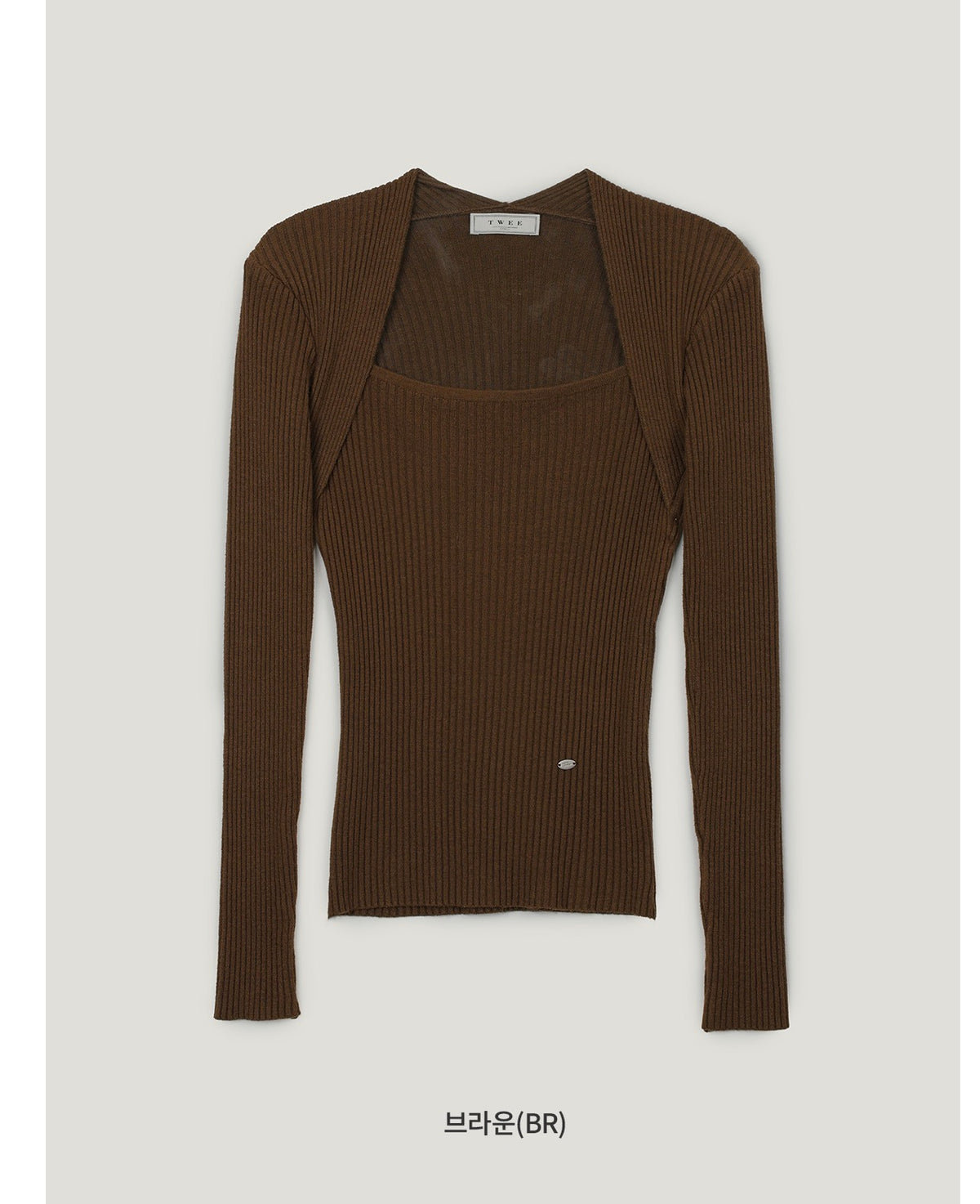Korean Collection Inlet Bolero Long Sleeves Knit 4 Colors (Instock)