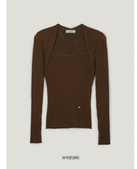Korean Collection Inlet Bolero Long Sleeves Knit 4 Colors (Instock)