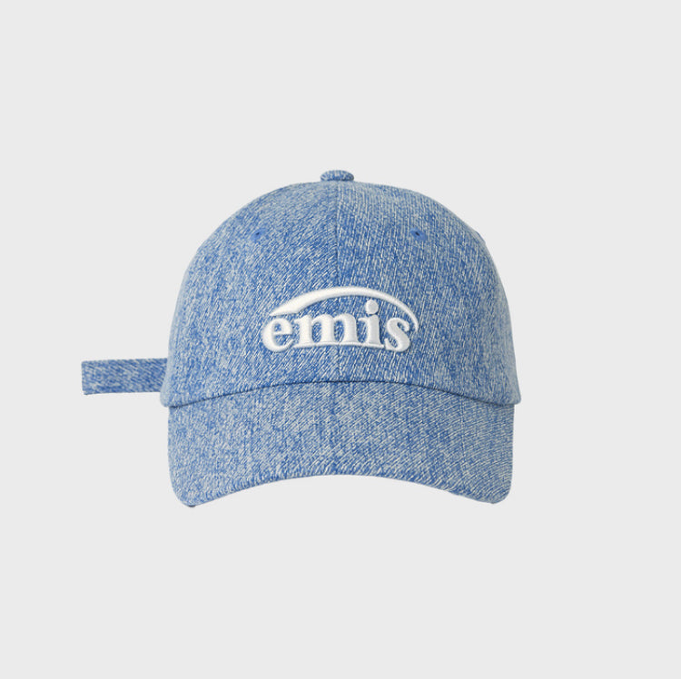 EMIS NEW LOGO DENIM EMIS CAP-LIGHT BLUE(Preorder)