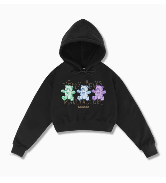 Ambler TEDDY BEAR CLUB Black Sweatshirt(Preorder)