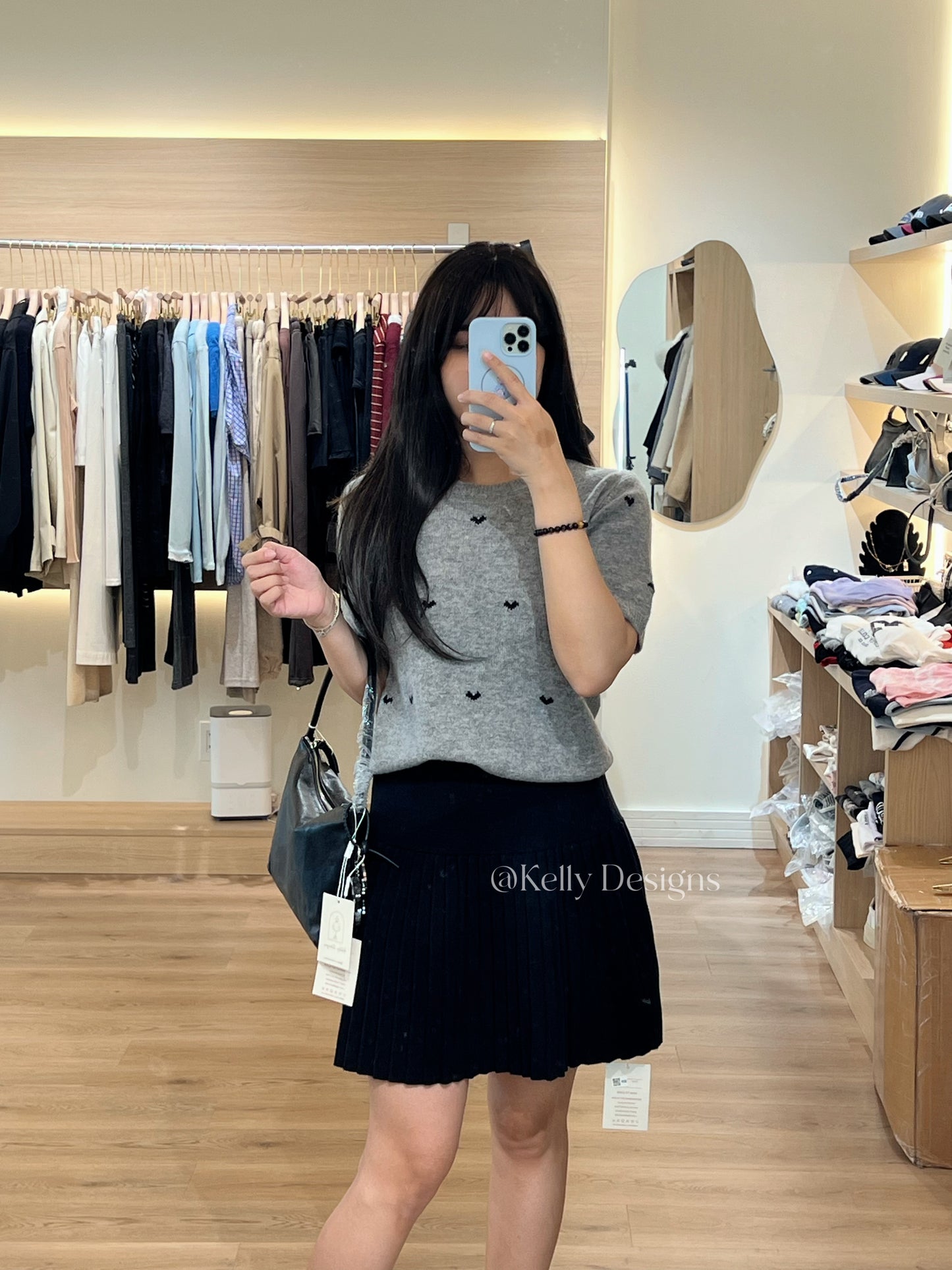 Kelly Designs 2 Colors Hearts Wool Top (Instock)