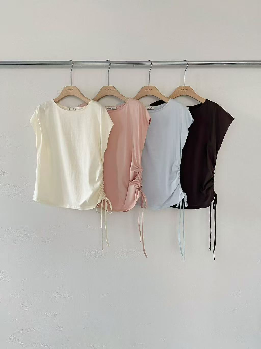 Korean APM Collection Slim Tshirt - 3  Colors (Instock)