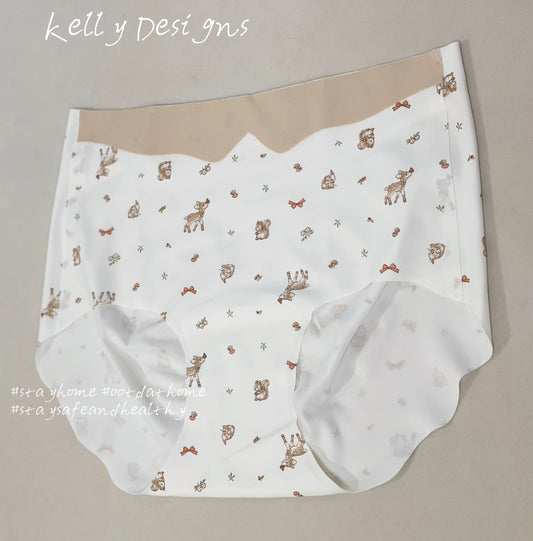 Kelly Designs Deer Seamless Underwear（Instock)