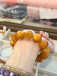 Kelly Designs Natural Gold Crystal Bracelet (Instock)