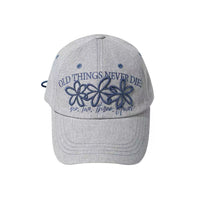 Korean Collection Ongo ONE, TWO, THREE PIGMENT CAP_Fog Grey (Instock)