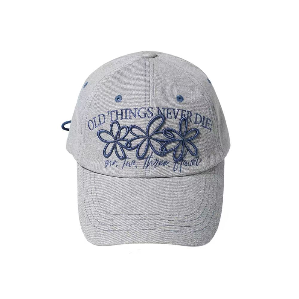 Korean Collection Ongo ONE, TWO, THREE PIGMENT CAP_Fog Grey (Instock)