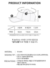Korean Collection Ongo ONE, TWO, THREE PIGMENT CAP_Fog Grey (Instock)