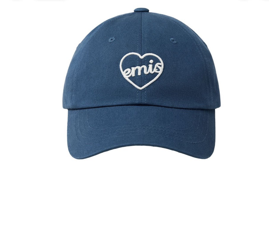 EMIS HEART BALL CAP-BLUE/GREEN (Preorder)