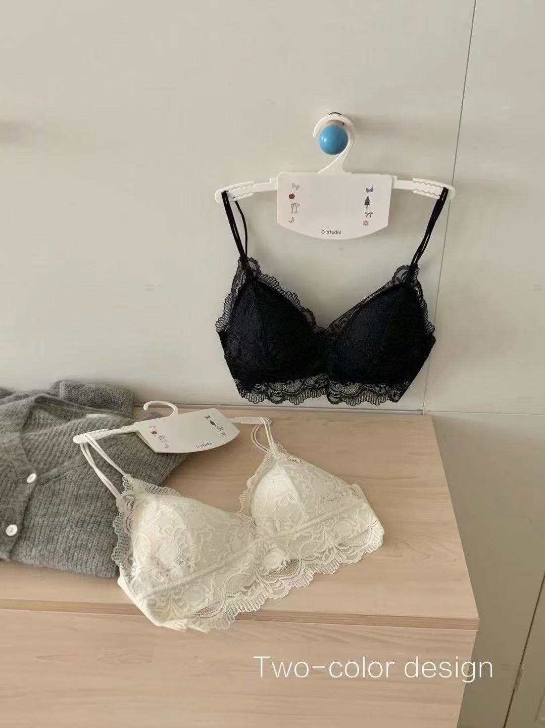 Kelly Designs Two Colors Lace Wave Bra(Instock)