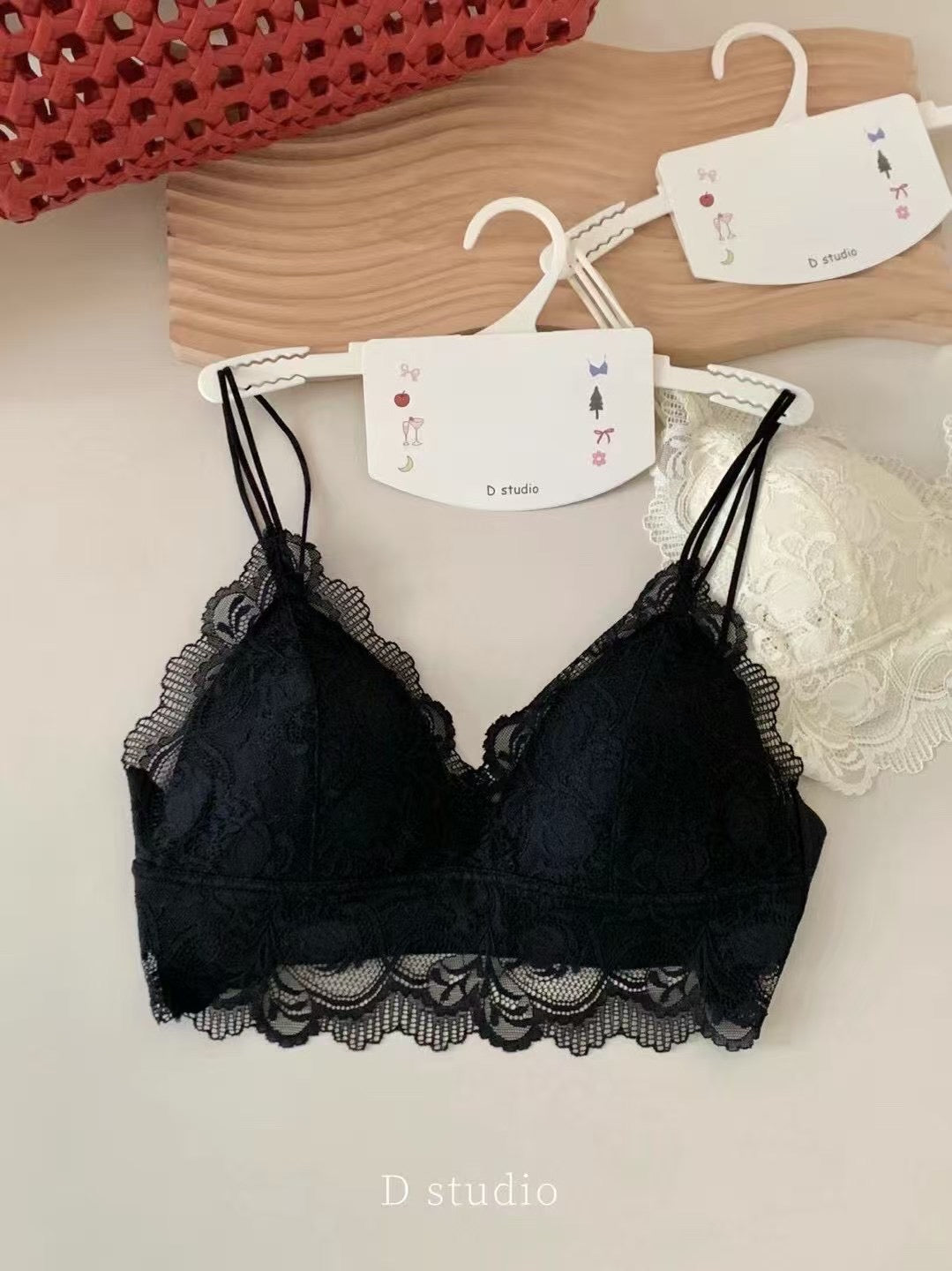Kelly Designs Two Colors Lace Wave Bra(Instock)