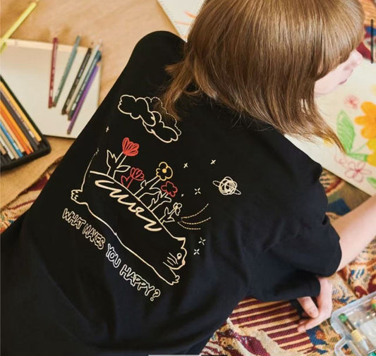 Korean Brand Happiness Leo Tshirt (Instock)
