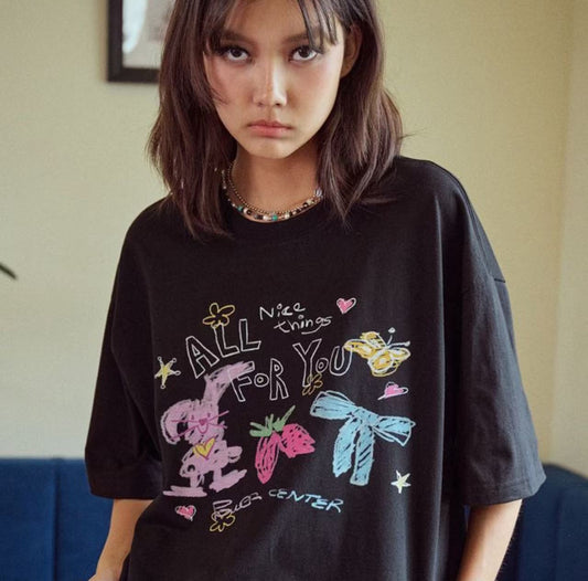 Korean Brand DTP Bunnies Tshirt (Instock)