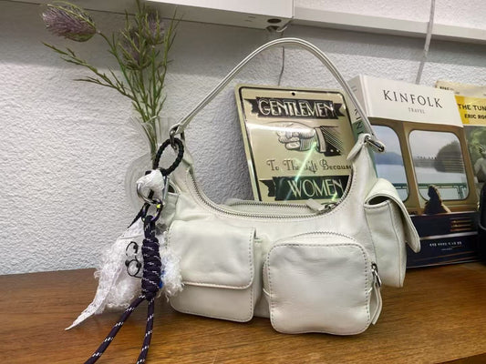 Korean APM Collection Leather Two Colors Bag (Instock)