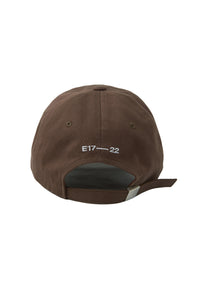 EMIS NEW LOGO MIX BALL CAP-BEIGE/BROWN(Preorder)