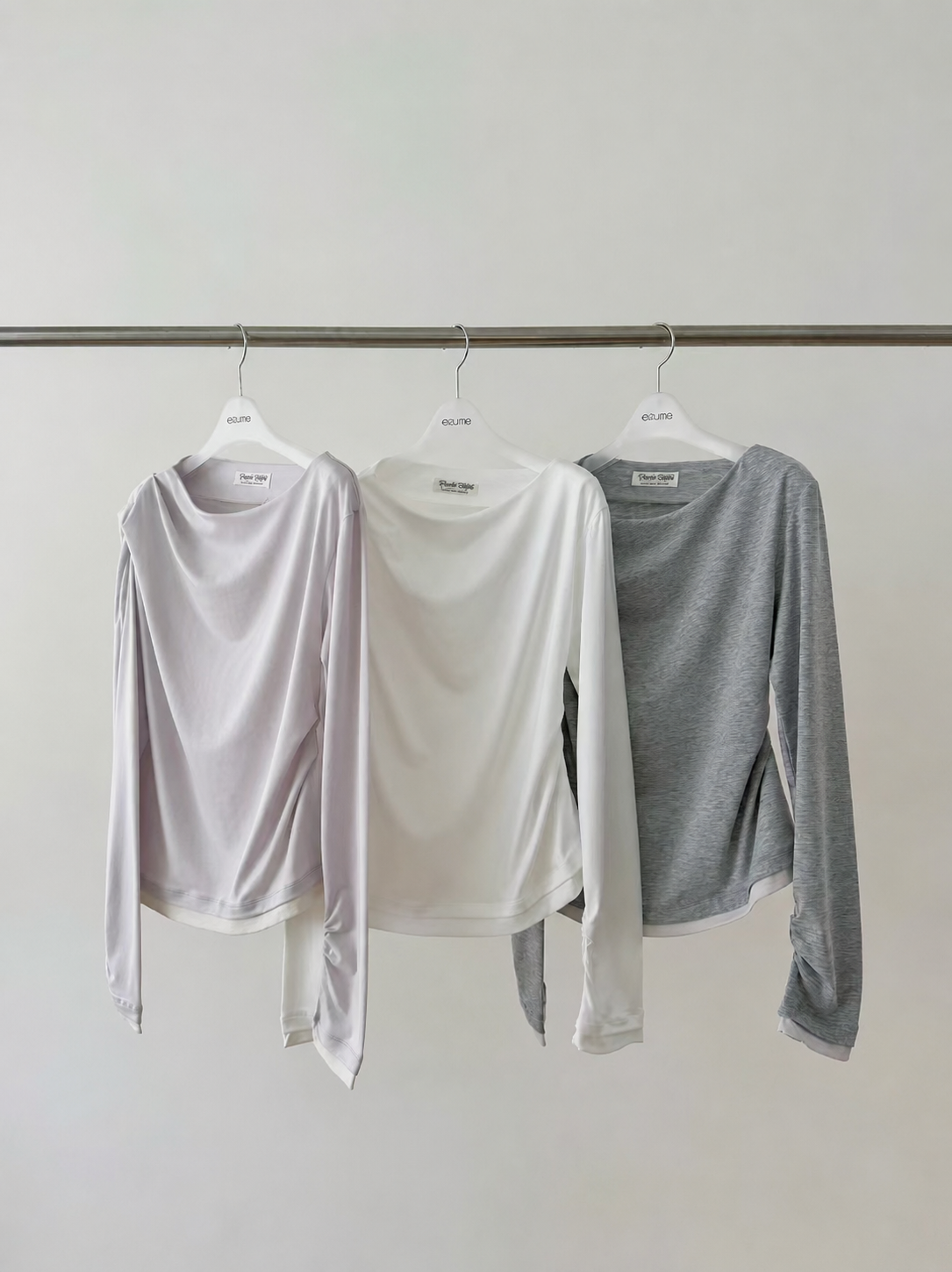Korean ERUME Lightweight Sheer Long Sleeve Top (Instock)