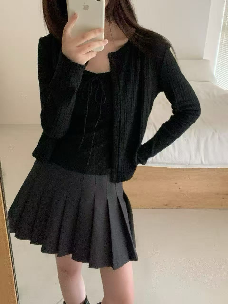 Kelly Designs Five Colors Cami Top and Cardigan Set (Instock)