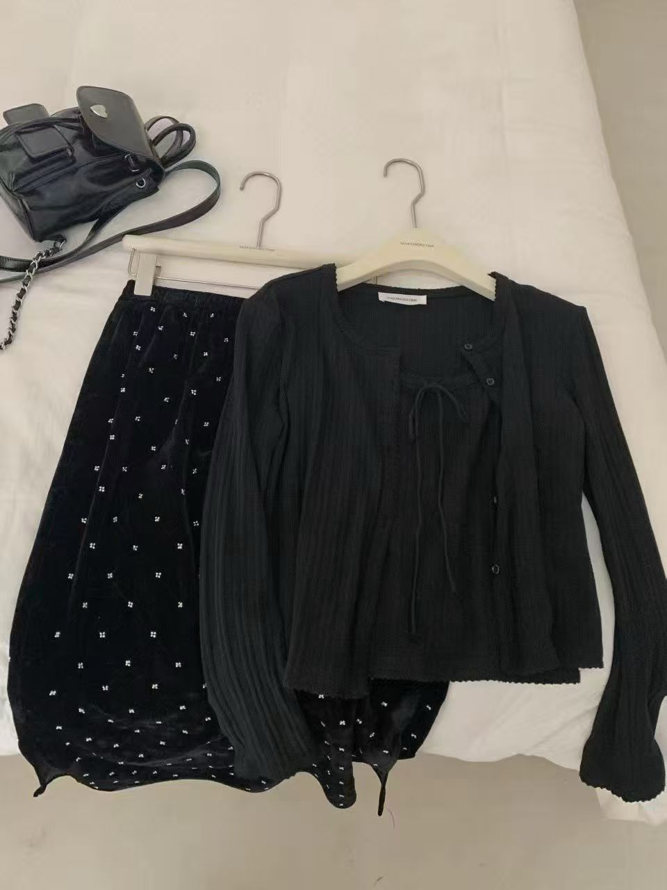 Kelly Designs Five Colors Cami Top and Cardigan Set (Instock)