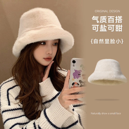 Kelly Designs Faux Fur Winter Bucket Hat (Instock)