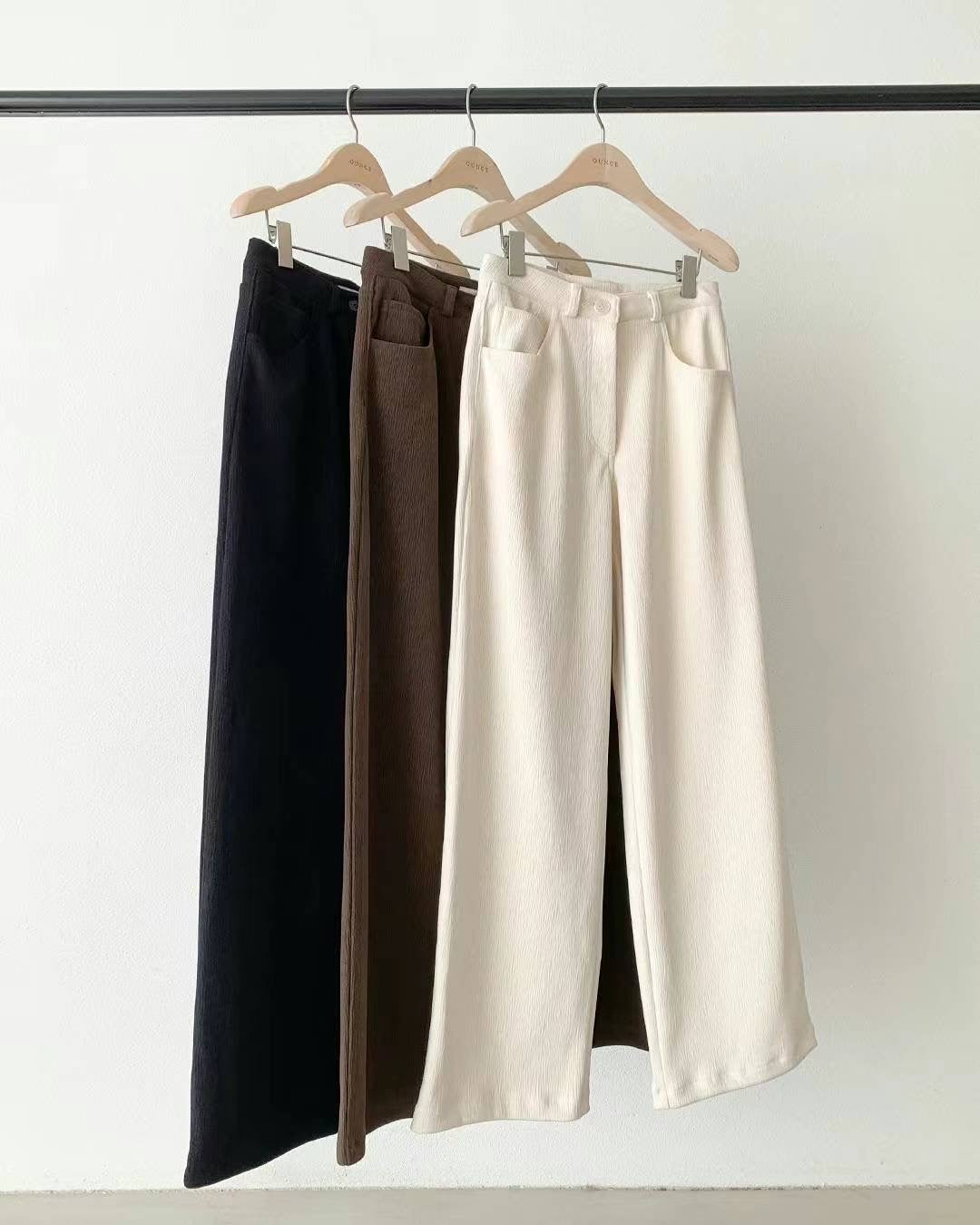 Korean APM Collection Ounce Brown Pants (Soldout)