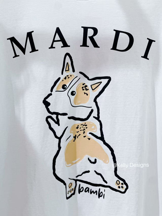 Mardi Mercredi Tshirt Ddanji_White(Instock)