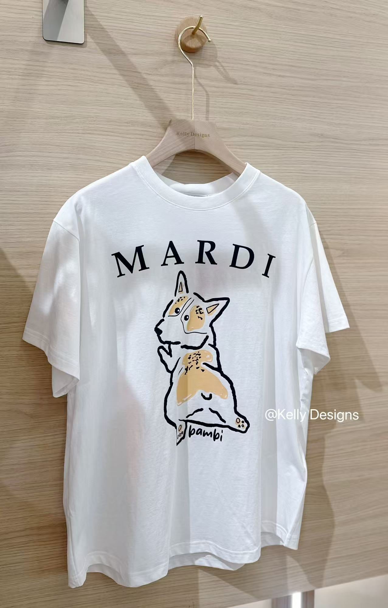 Mardi Mercredi Tshirt Ddanji_White(Instock)