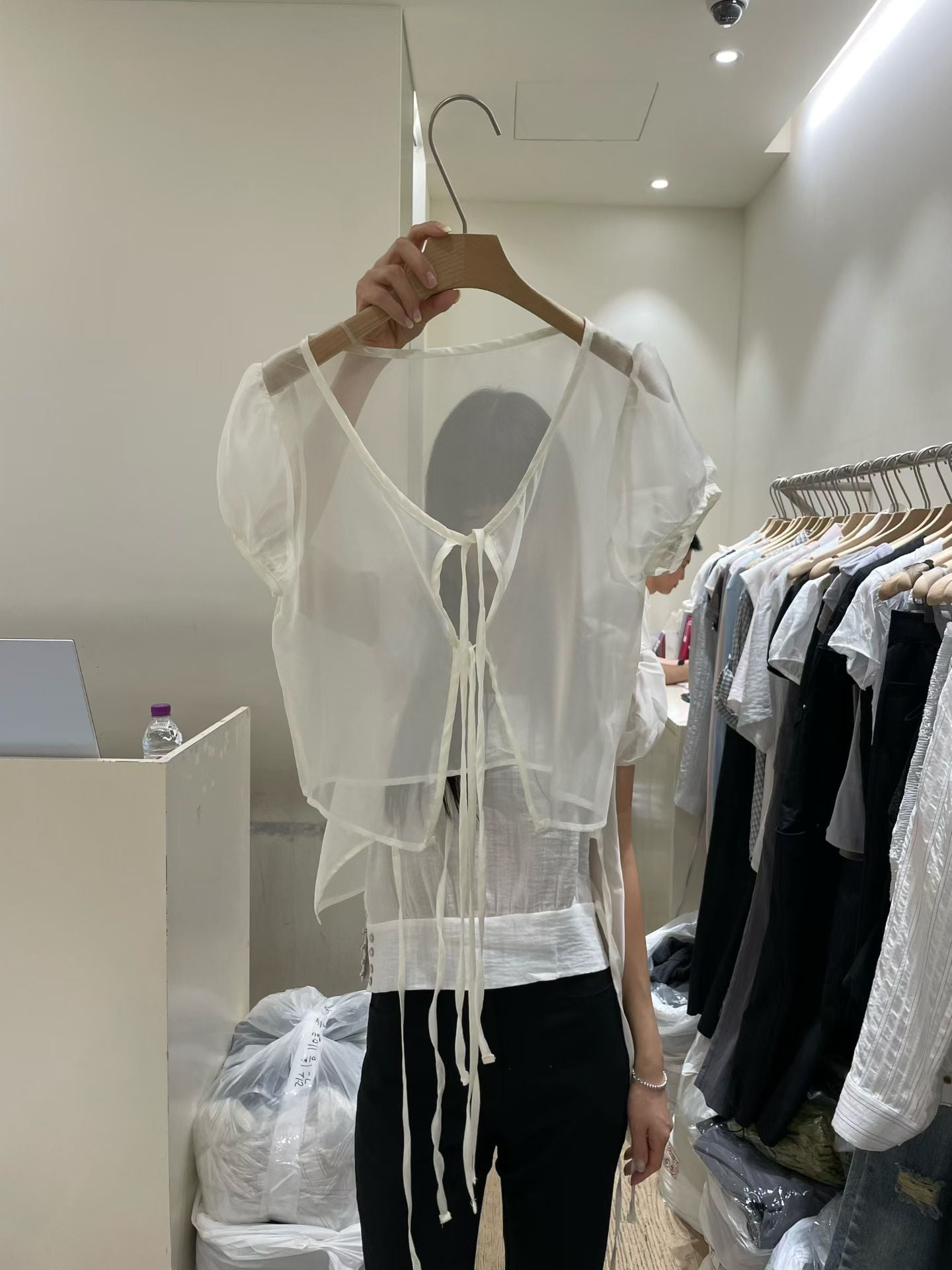 Korean APM collection White Shirt (Instock)