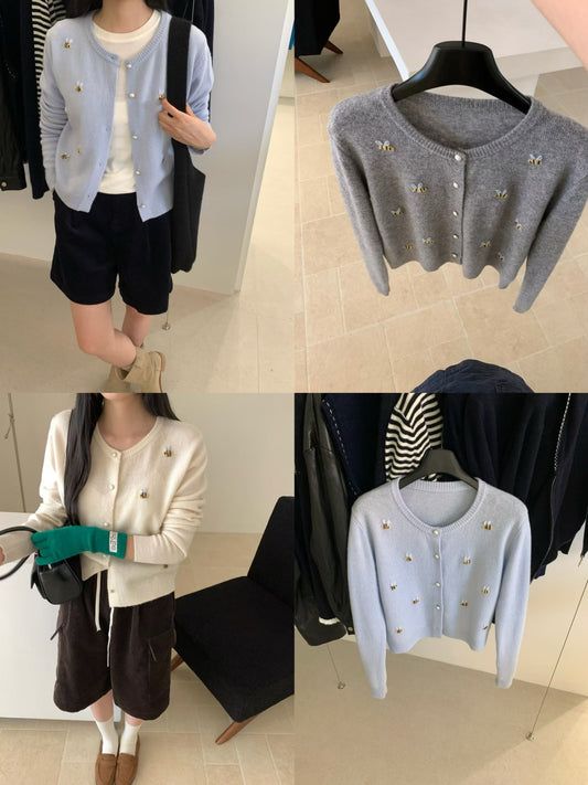 Kelly Designs Three Colors Bees Cardigan (Instock)
